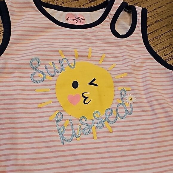 Girls cute skort and tank top size 7/8 - Picture 2 of 10